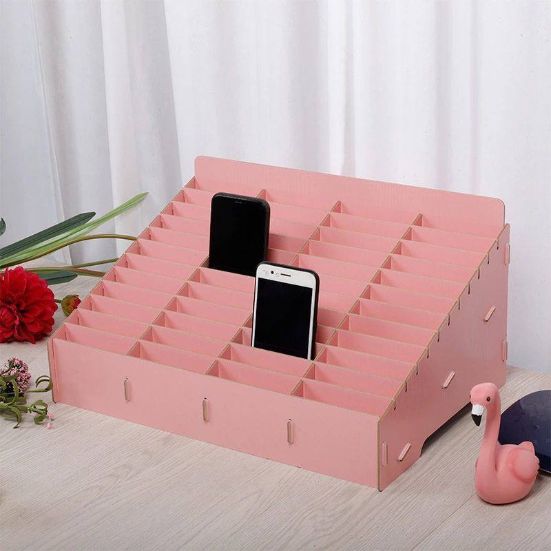 桌面收纳盒手机多格管理盒整理盒教室会议室盒子放架子,收纳整理,手机收纳盒,淘宝优惠券,粉丝福利购,淘宝优惠卷