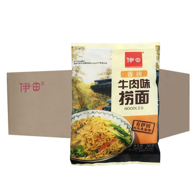 伊田面馆香辣牛肉味非油炸方便面