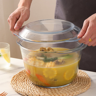 玻璃泡菜缸家用腌菜桶食品级罐子大口有盖咸菜容器泡鸡爪菠萝坛子