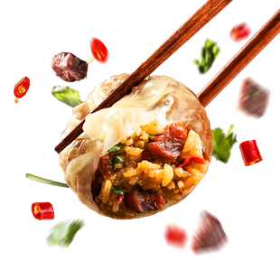 一条狗纸皮烧卖辣椒小炒肉香菜牛肉糯米冷冻早餐夜宵半成品烧麦