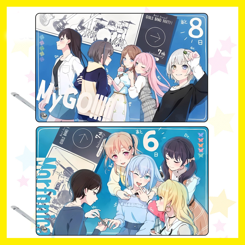 Poppin party MyGO Morfonica专辑特典亚克力立牌摆件周边日谷子