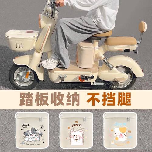 电动车座下收纳包前置收纳袋电瓶车座椅下挂物包防泼水大容量储物