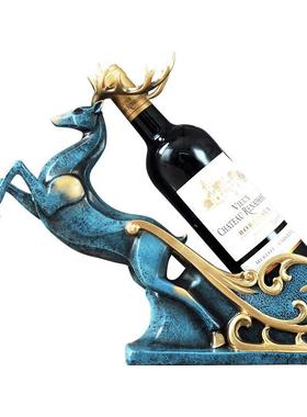 欧式创意红酒架摆件简约现代客厅电视柜酒柜装饰品餐厅柜台工艺品