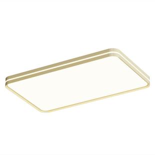 奶油风线条吸顶灯客厅灯现代简约卧室主灯高级感全屋套餐中山灯具