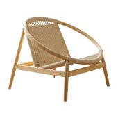 日式 躺椅网红 手工绳编沙发椅客厅麻绳靠背休闲椅民宿阳台简约夏季