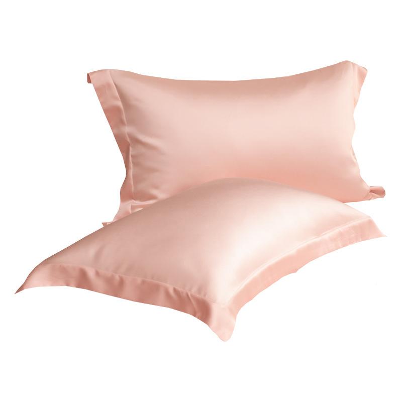 100支长绒棉全棉枕CRMWLZT0套单件纯色枕套一对棉简信封开枕口约