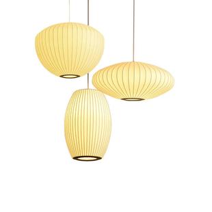 意大利米兰现代简约高档大型蚕丝飞艇客厅餐厅会所别墅工程蚕丝灯