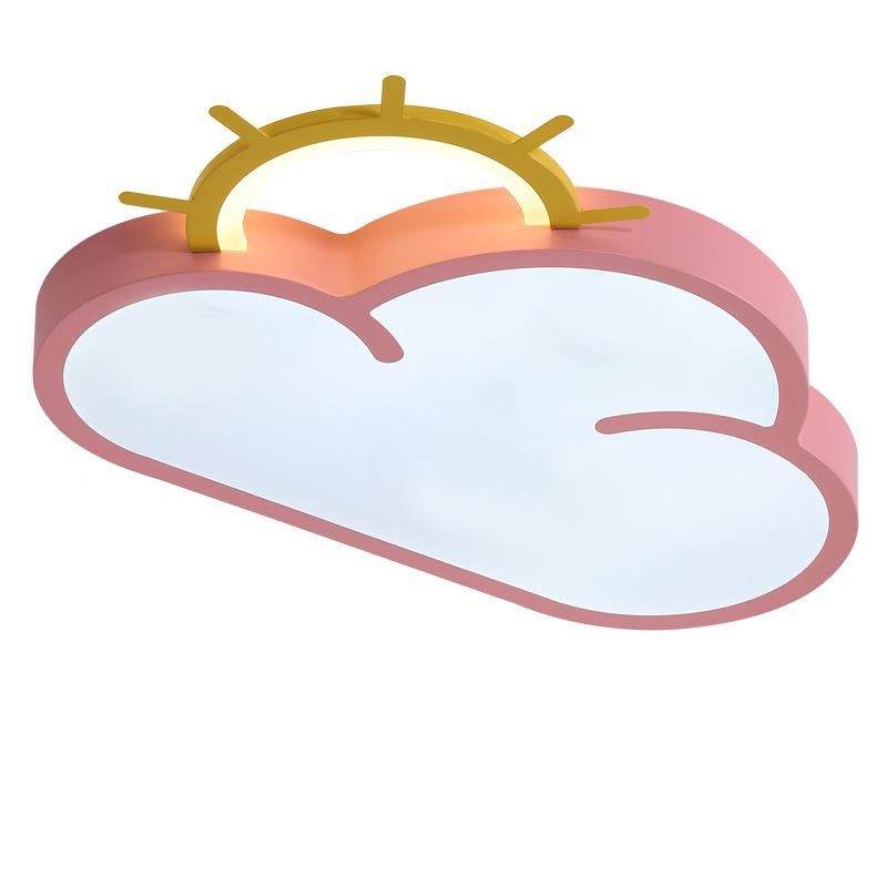 童QY6107房灯卧室灯约代创意男孩女儿孩简房间现云朵太阳小客厅吸