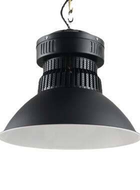 黑色100w200w400瓦车间厂房仓库照明天棚吊灯led工矿灯足瓦大功率