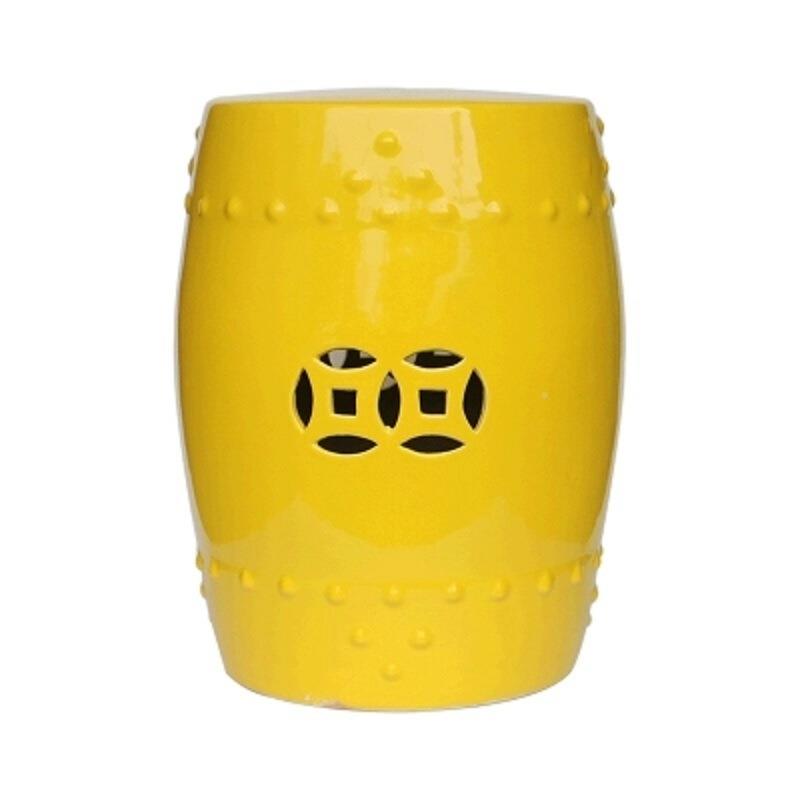 瓷凳坐墩陶瓷凳子SHJ陶瓷凳中式古圆凳仿凳凳中式鼓陶瓷大鼓古韵