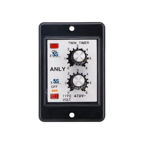 双调双循环延时时间继电器ATDV-YAC220V6S12S30S60S计时器