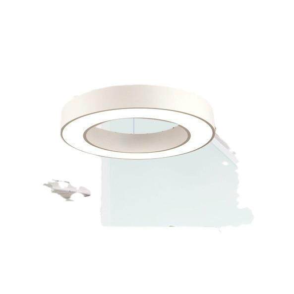 铝材圆环吊灯LED创意个性无缝拼接办公灯具店铺大堂圆圈工程吊灯