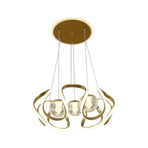 南瓜餐厅客厅led卧室吊灯楼梯过道阳台灯饰中山灯具三色变光