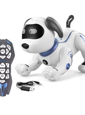 K16机器狗儿童玩具特技编程仿真会走会叫电动智能遥控科技狗