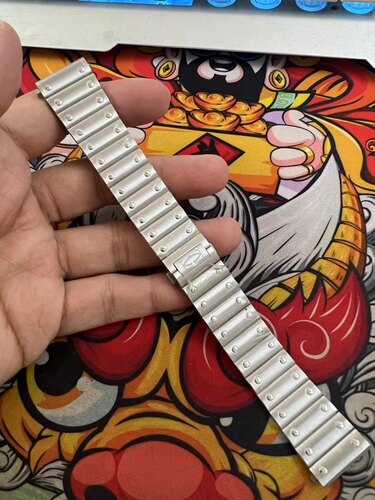梦诗纯适配卡地亚山度士WSSA0010 WSSA0009快拆钢带 手表表带表链