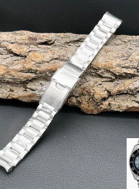 梦诗纯适配Seiko精工潜水员限定手表钢带SLA073JC 055 057原装