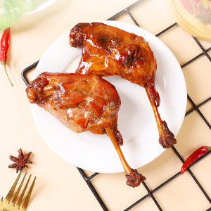 松发元卤鸭腿潮汕小吃卤味零食熟食真空包装