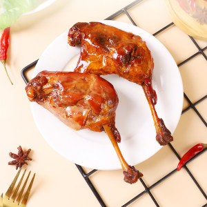 松发元卤鸭腿潮汕小吃卤味零食熟食真空包装