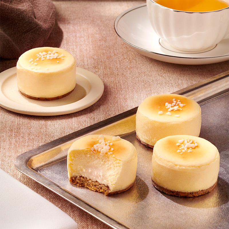 好利来中国大陆×款茶心芝士茉莉味蛋糕半熟甜品下午茶顺丰包邮