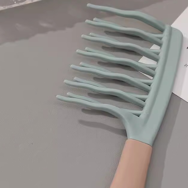 【下单立减50】双排大齿梳男女同款排骨梳卷发造型梳羊毛卷Y17