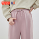 费雪孕妇裤 小个子无托腹抽绳阔腿裤 子春秋外穿大码 宽松直筒山本裤