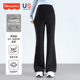 费雪孕妇裤 孕期小个子休闲微喇喇叭裤 子春秋外穿宽松大码 2026新款