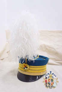 《走向共和》民国北洋军阀后期日式风格将官礼服帽