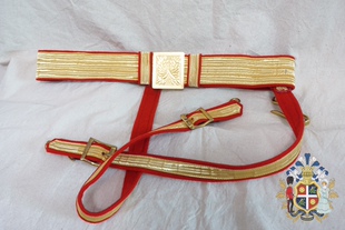 民国北洋陆军大礼服腰带