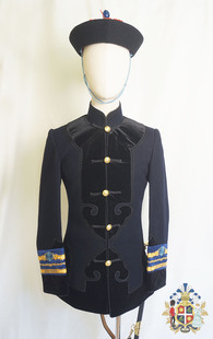 甲午海战北洋水师洋教习1888式纯西式版型战舰管代冬季制服