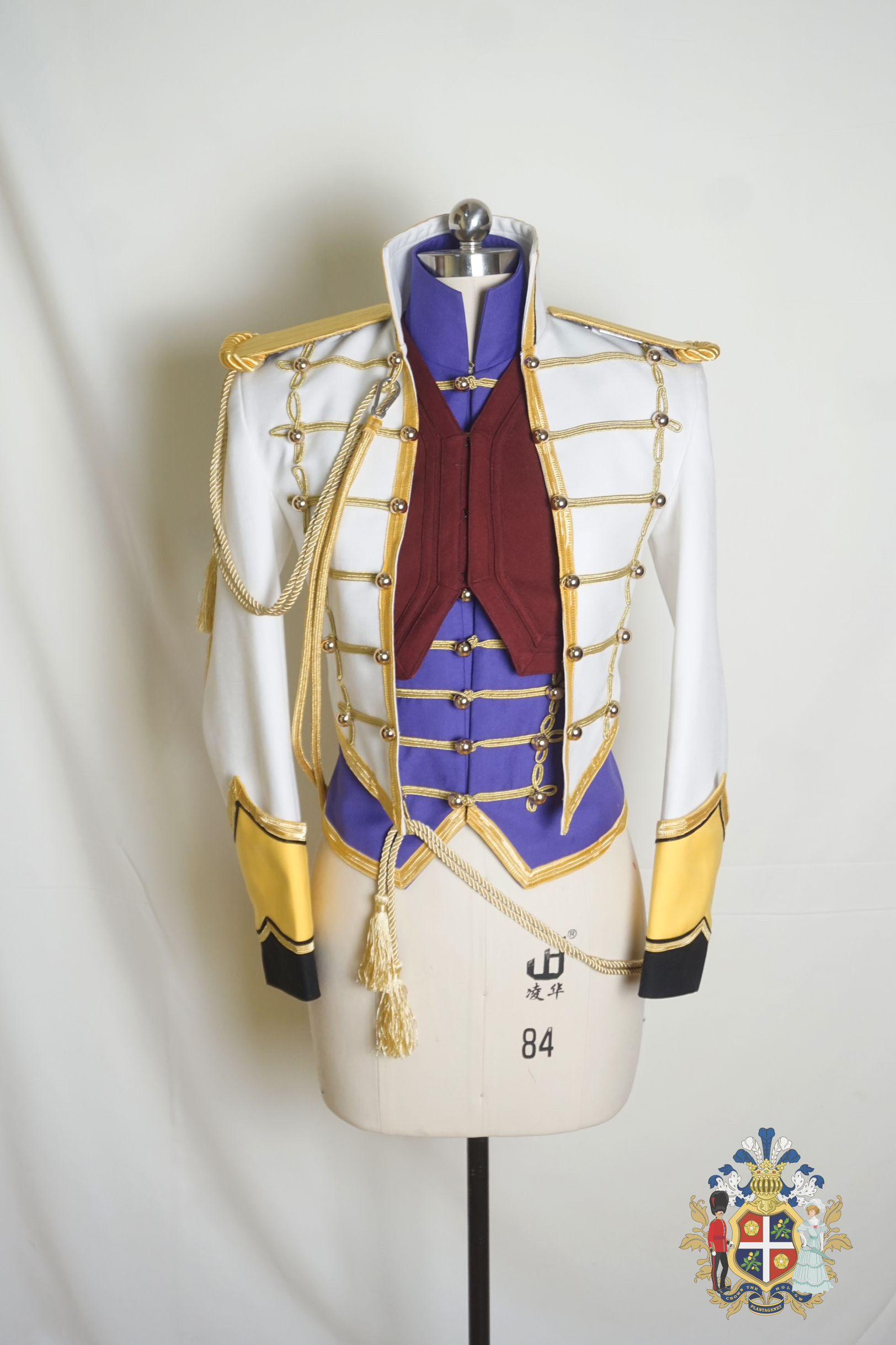 《叛逆的鲁鲁修》枢木朱雀cosplay宫廷骠骑兵肋骨风格cos服装图片