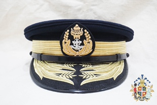 民国北洋时期海军将官公服礼装大檐帽