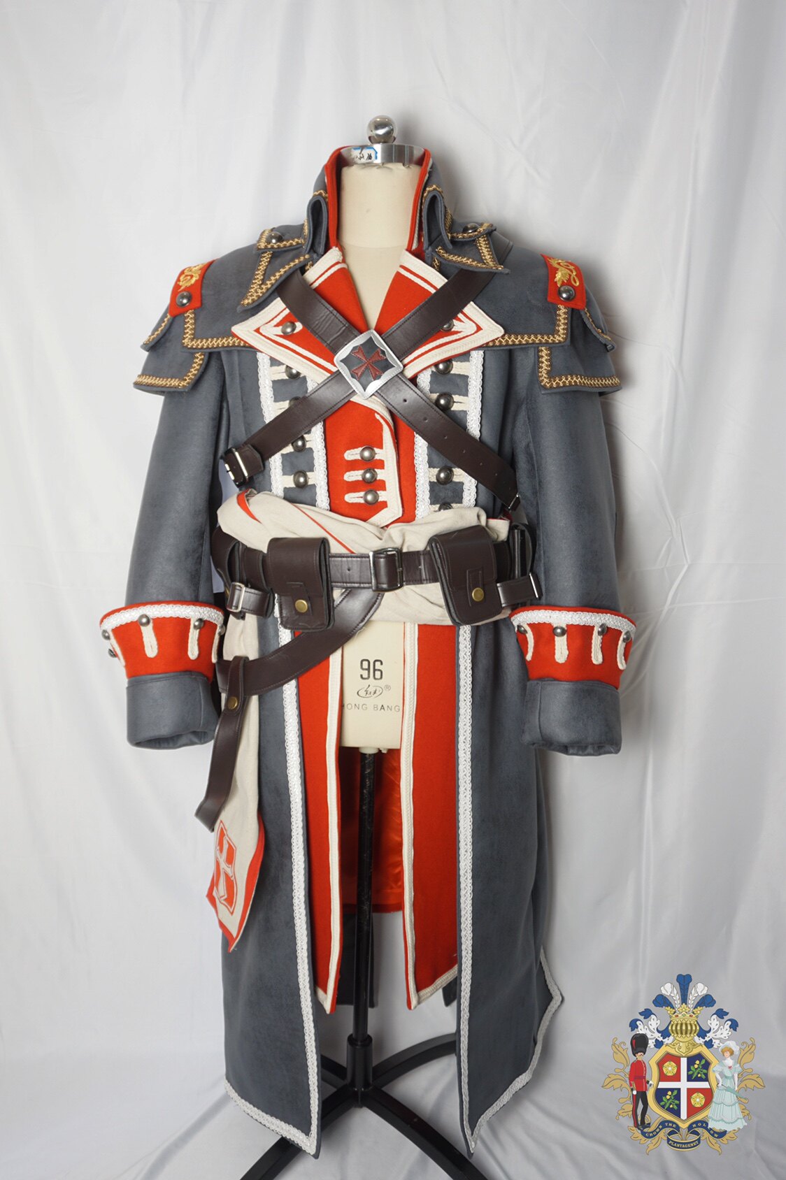 《刺客信条5叛变》cosplay谢伊圣殿骑士套装cos服