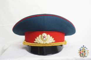 苏联冷战时期M69大帽顶风格摩托化步兵校尉干部礼服大檐帽