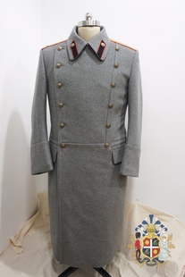 一战沙俄东欧风格军官大衣