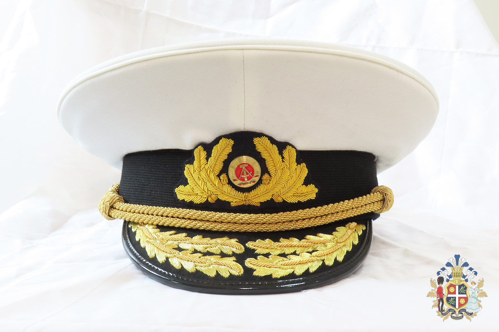 东德DDR民主德国海军大顶版将官大檐帽