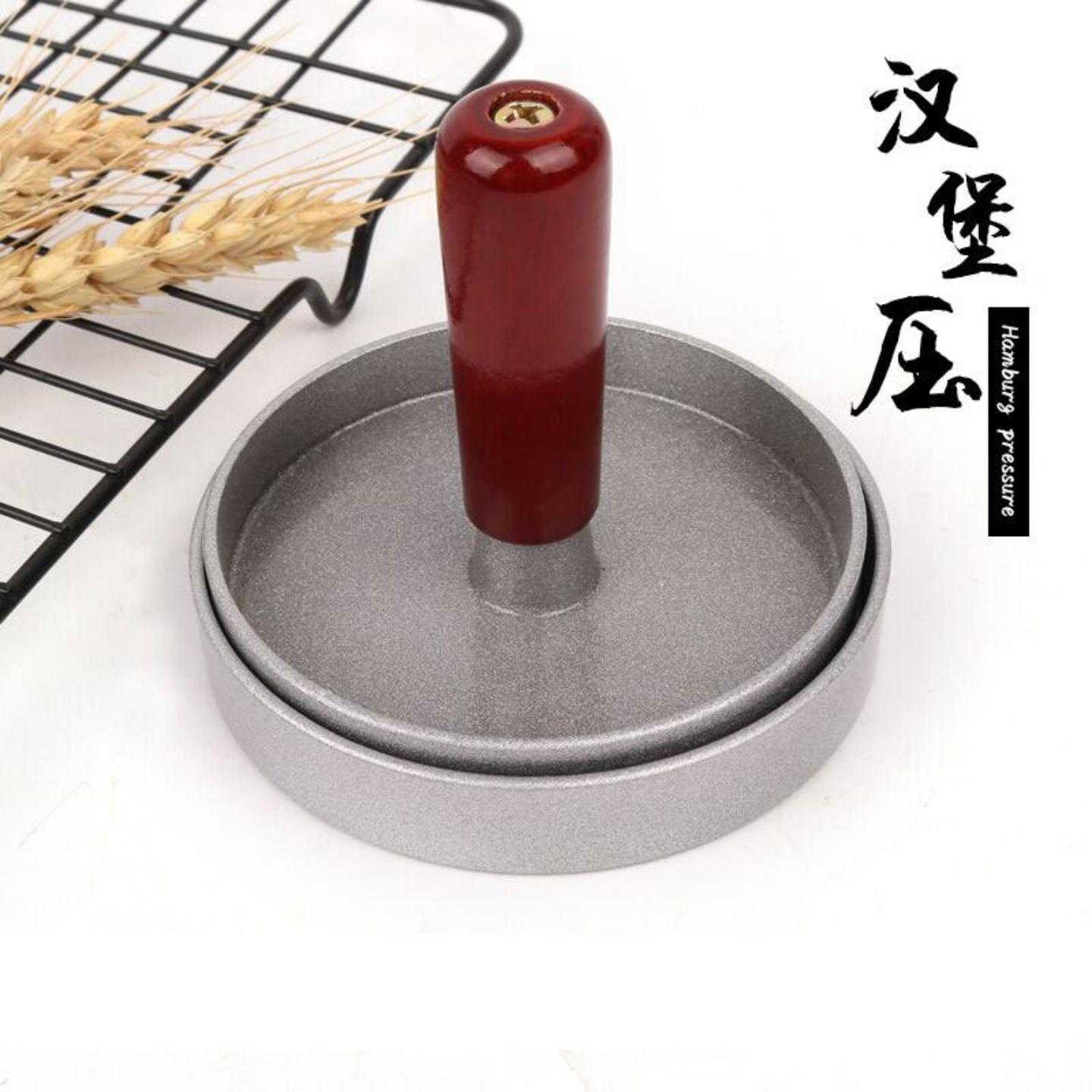 优质铝合金汉堡压肉器圆形汉堡包压肉饼模具家用饭团三明治压制作