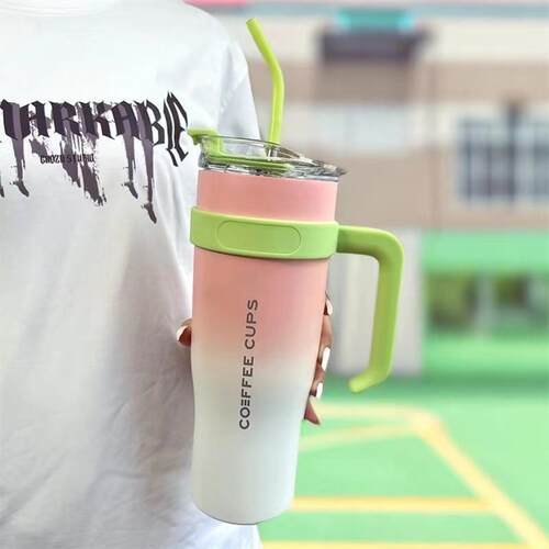 巨无霸40oz汽车保温杯女生高颜值