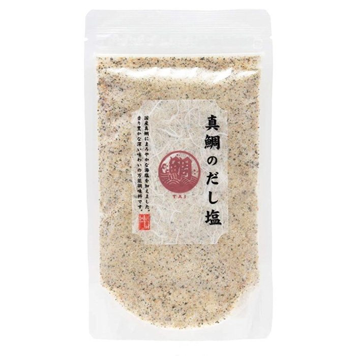 日本萩野真鲷盐汤汁盐原装进口万能调味盐高汤出汁调料180g包邮