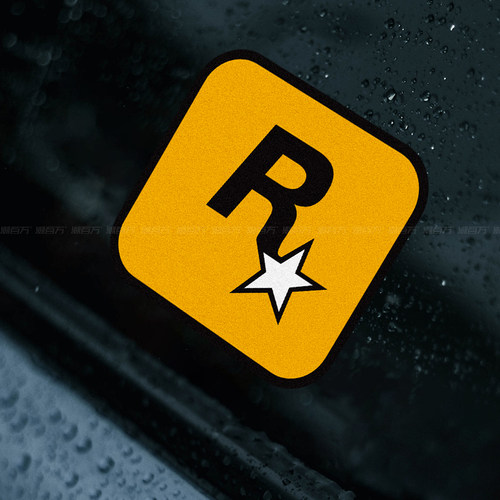侠盗猎车GTA5飞车R星标装饰车贴