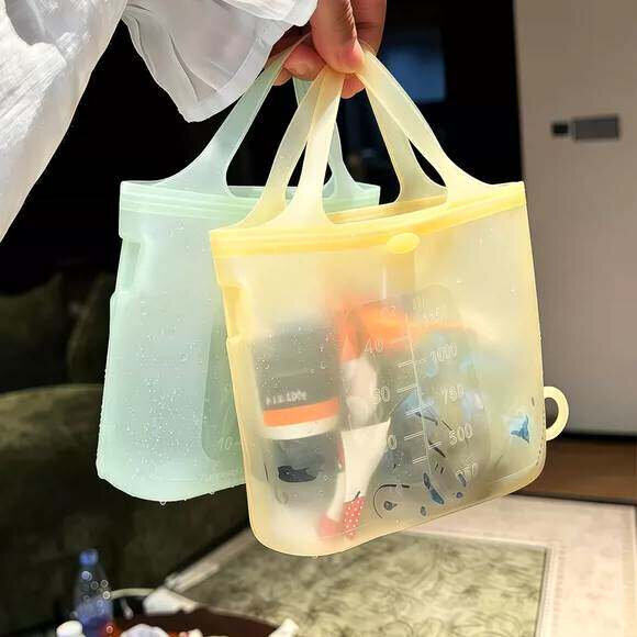 硅胶游泳包防水运动健身包户外便携式手提包小拎包出差旅行洗漱包