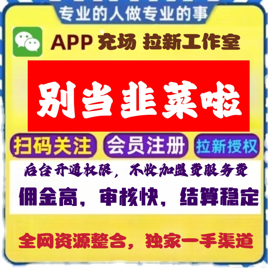 app拉新渠道APP充场工作室新橙创客系统极速蜂与掌易拉新易推客