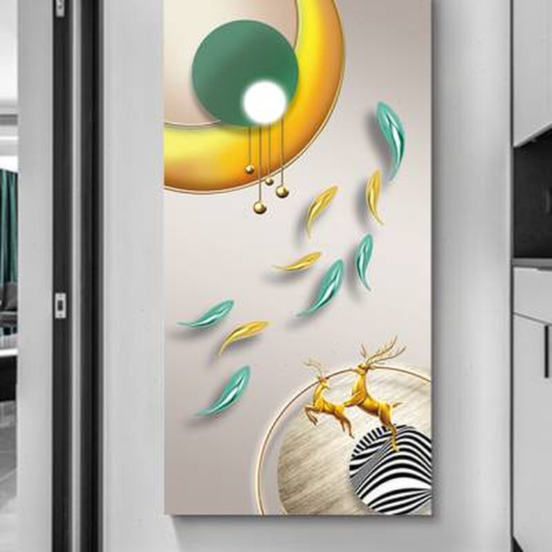 入户墙纸玄关装饰自粘壁画过道走廊墙面画背景墙墙画客厅纸,家居饰品,软装墙贴,淘宝优惠券,粉丝福利购,淘宝优惠卷