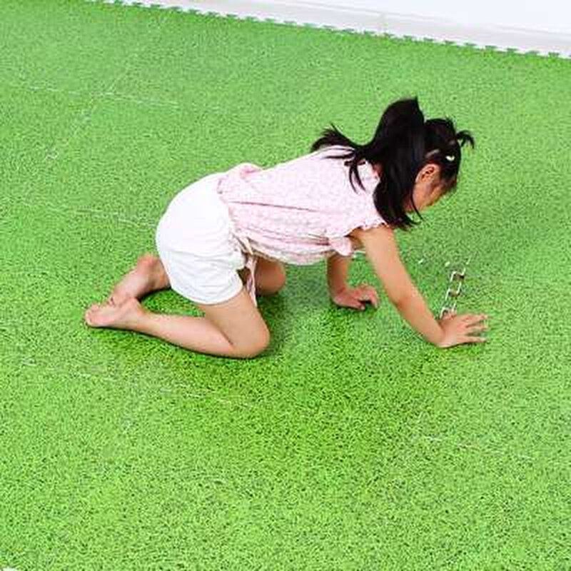 拼图泡沫地垫拼接60x60家用草坪加厚卧室防滑大号婴儿童爬行垫u.