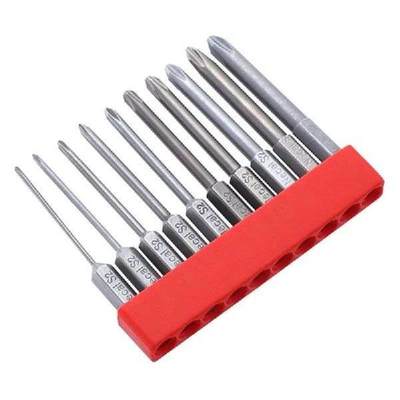 10Pcs 65mm Screwdriver Bit Set Magnetic 1/4inch Shank