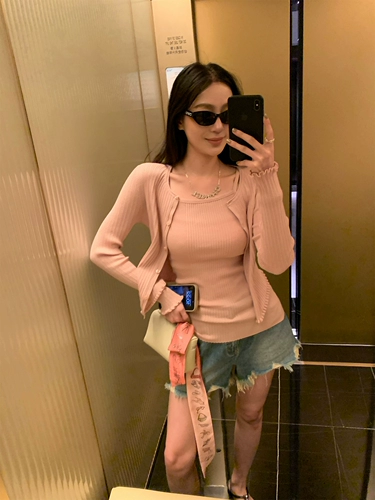 周淼 Zhoumiao Tiansi Bingci Ранняя весна Двухполь -ветеры Cuscoges с Cuscoges