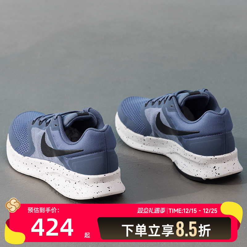 耐克2025新款男跑鞋RUNSWIFT3透气缓震轻量竞速训练运动鞋 DR26