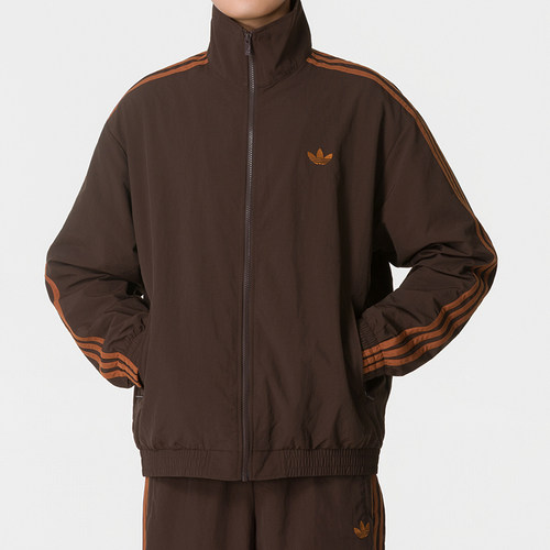 阿迪达斯adidas三叶草男装女装2026秋季新款健身训练运动服梭织立