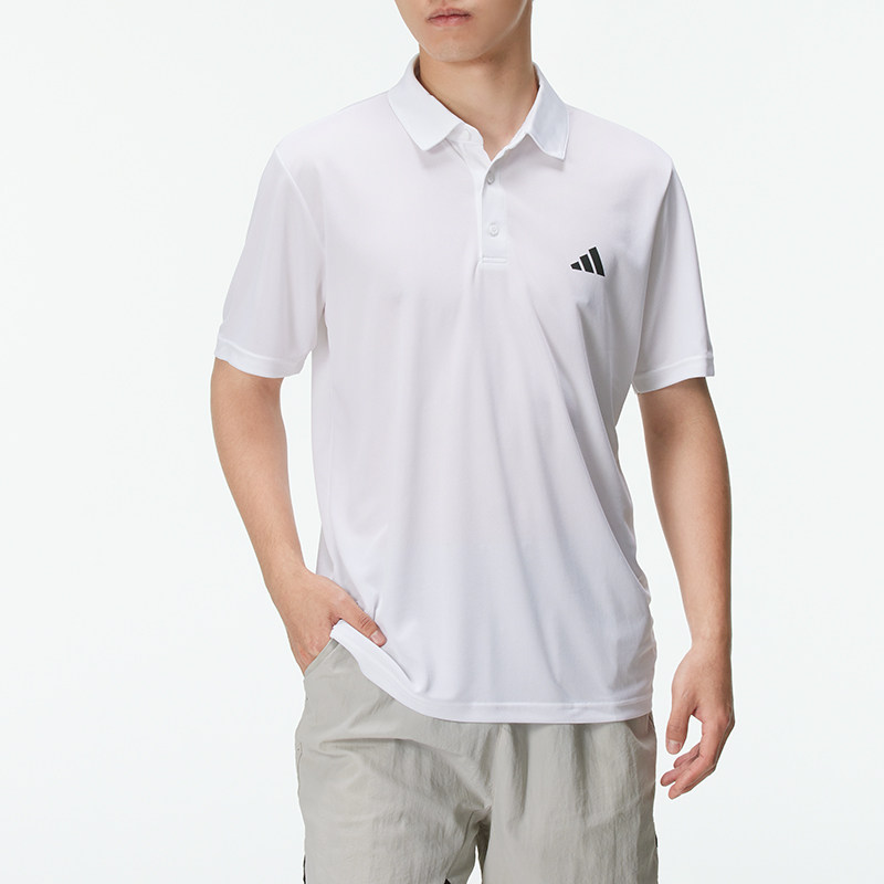 阿迪达斯短袖男装上衣夏季新款白色健身训练T恤POLO衫 HR8729,运动服/休闲服装,运动POLO衫,淘宝优惠券,粉丝福利购,淘宝优惠卷