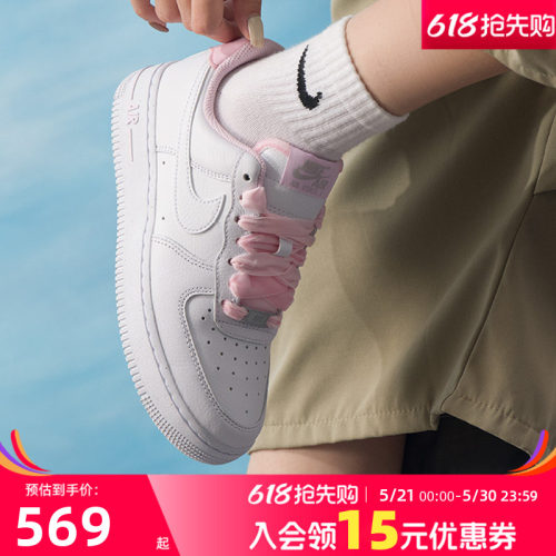 耐克AF1女鞋新款运动鞋AirForce1耐磨低帮板鞋