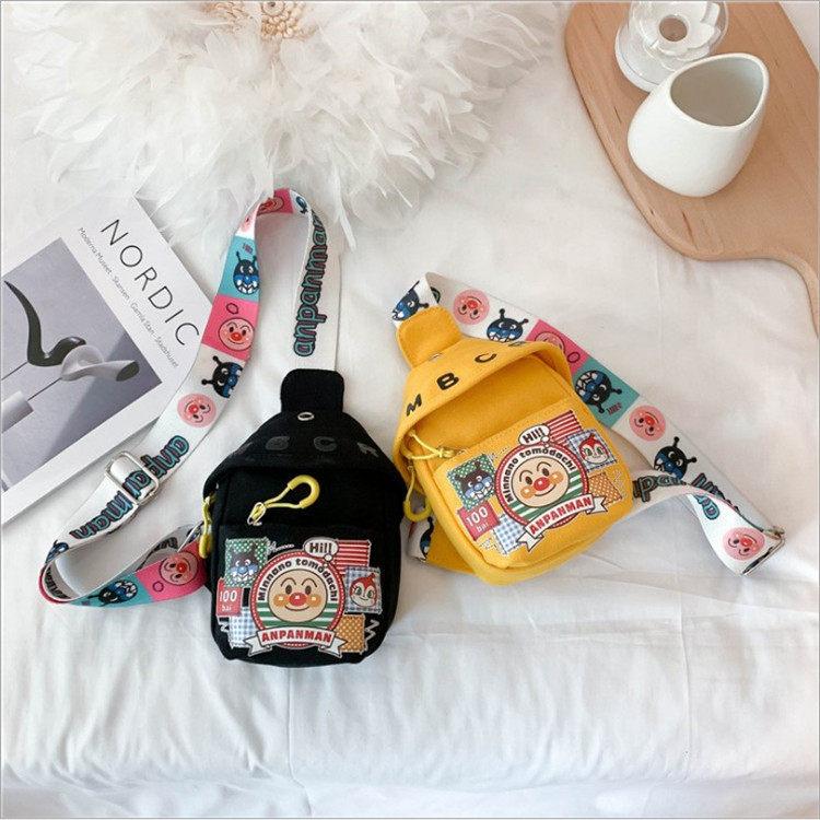 单肩包网红面包超人新款潮流时尚斜挎包ins软妹可爱中性卡通包包